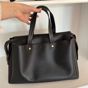 Antonio Melani Black Leather Purse